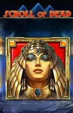 Scroll of Dead slot with Egyptian queen and gold